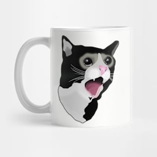 Crying Cat Meme Mug